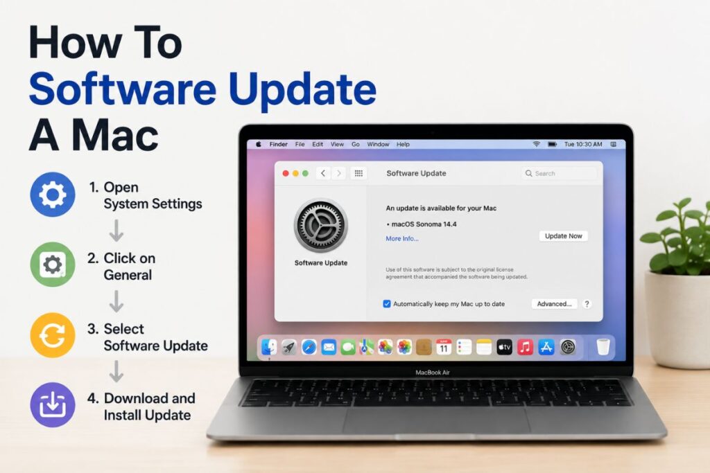 How To Software Update A Mac