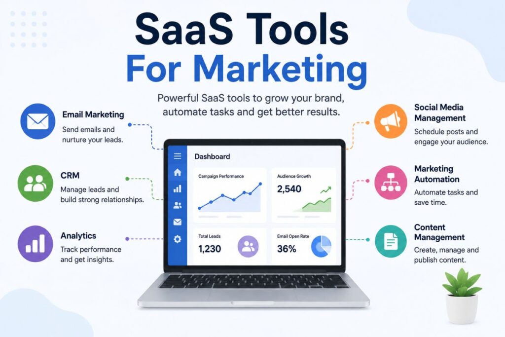 SaaS Tools For Marketing